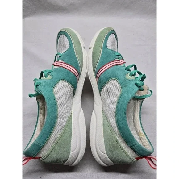 Rockport Walkability Women's Shoes Size 8.5 M White & Turquoise- No Insoles - Picture 10 of 12